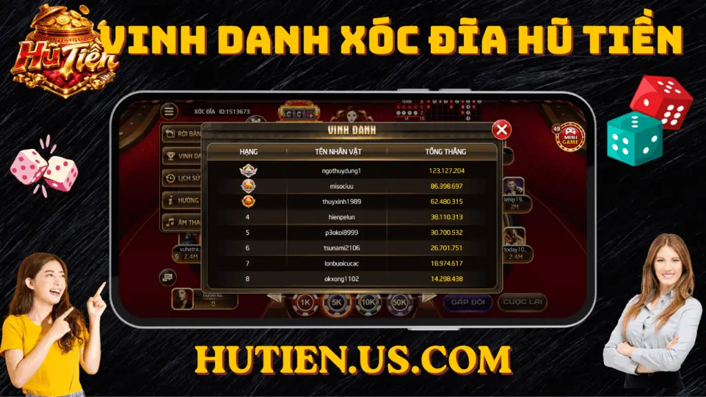 Vinh danh xóc đĩa hũ tiền