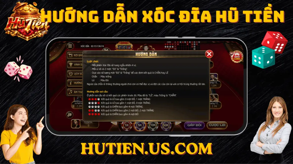 Hướng dẫn xóc đĩa hũ tiền