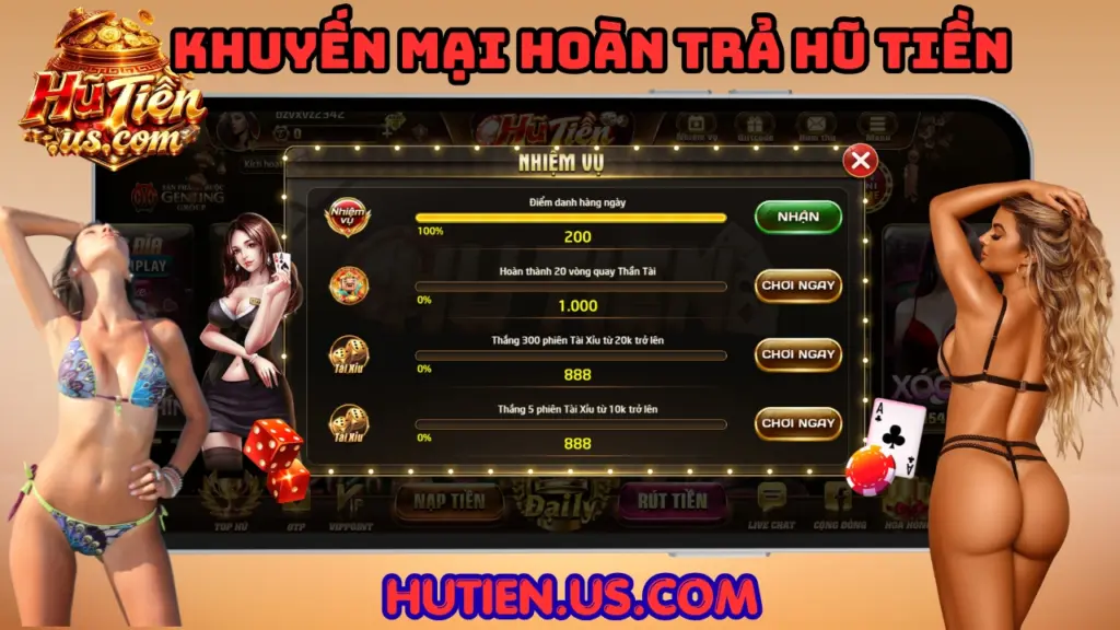 Khuyến mại hoàn trả hũ tiền