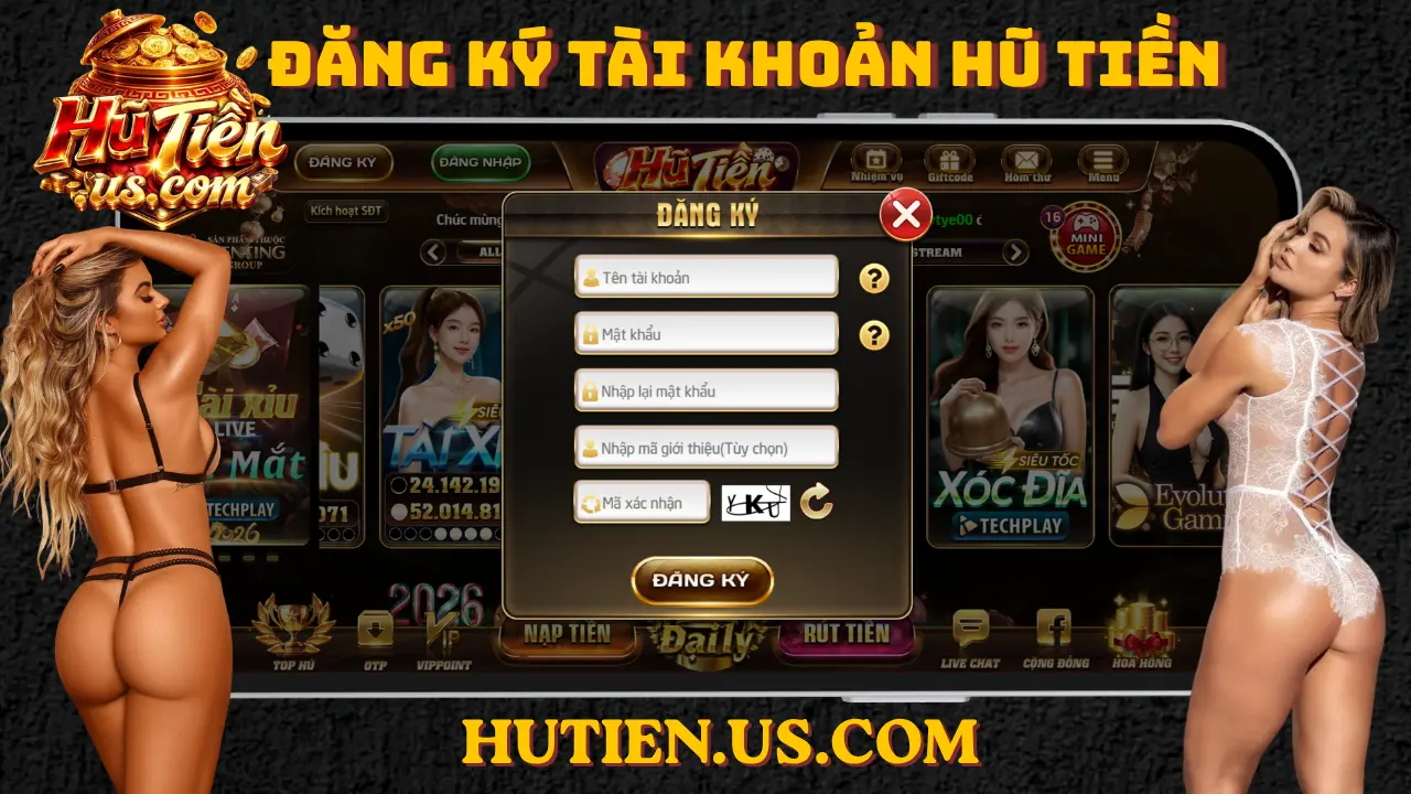 Đăng Ký Tài Khoản Tại Hutien